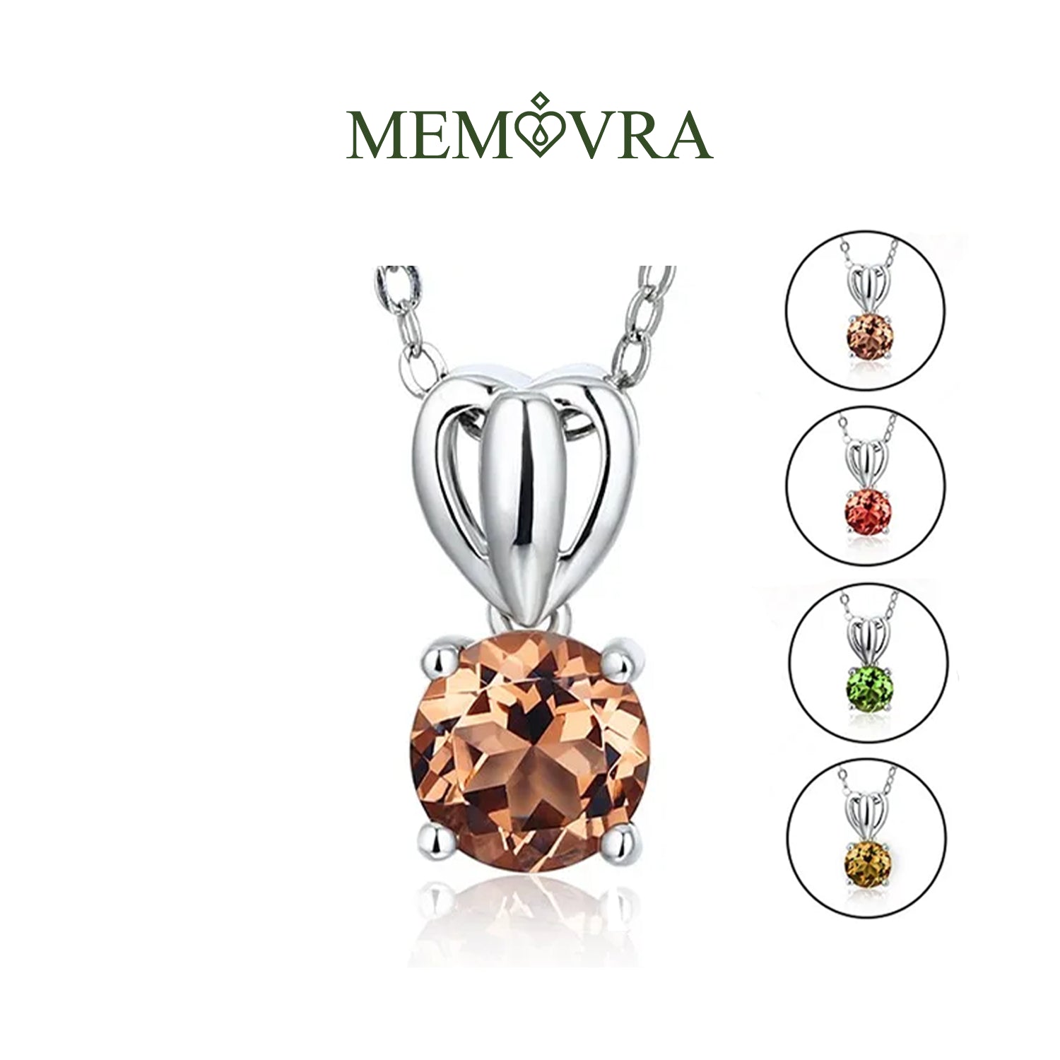 Color-Change Diaspore (Zultanite) Pendant Necklace