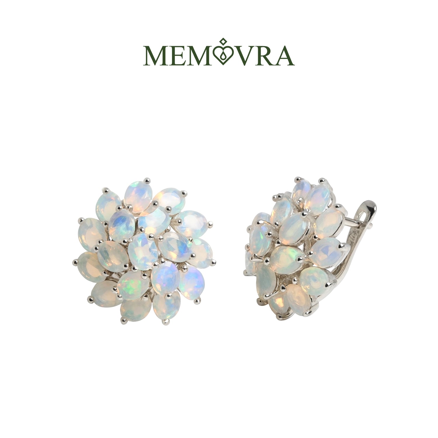 Opal Blossom Earrings