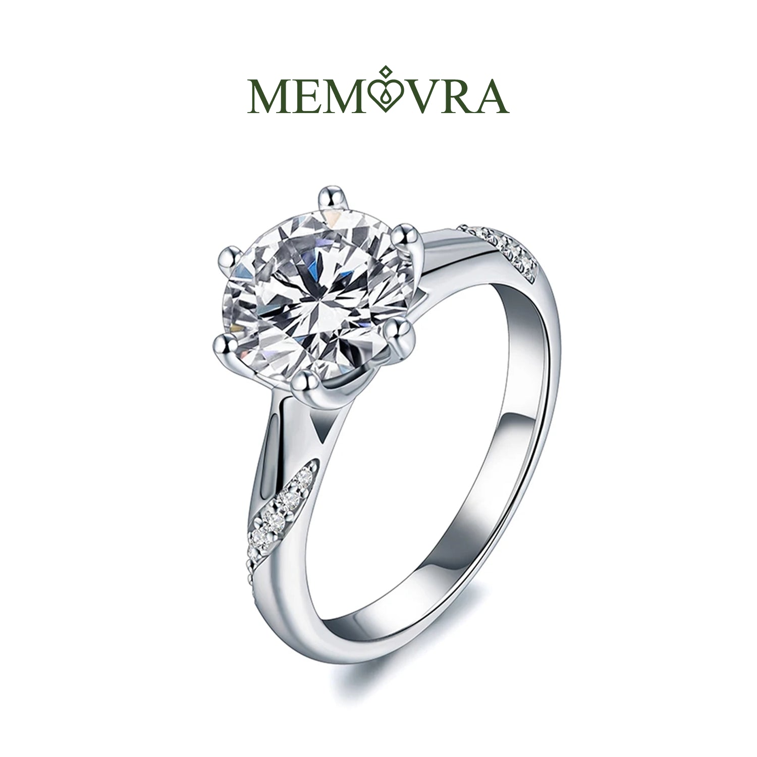 Radiance Classic Moissanite Ring