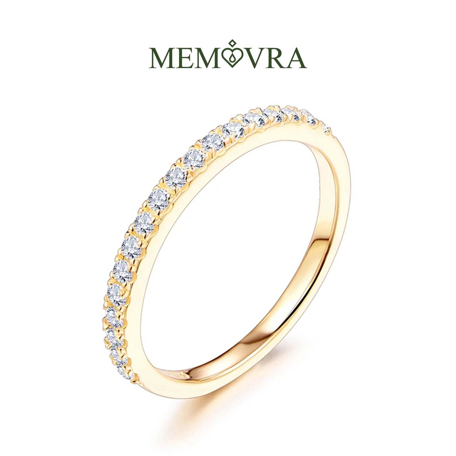 Aurora Rose Moissanite Ring