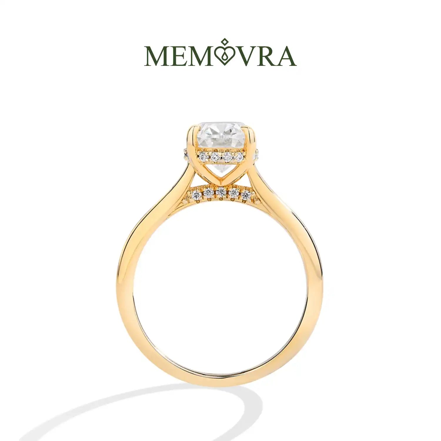 Eternal Grace Moissanite Engagement Ring