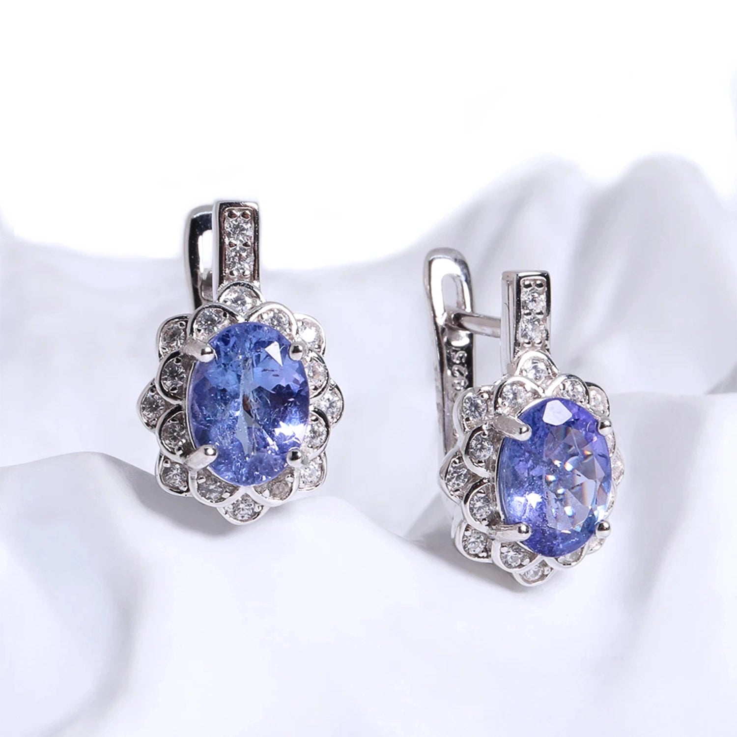 Tanzanite Waterdrop Earrings