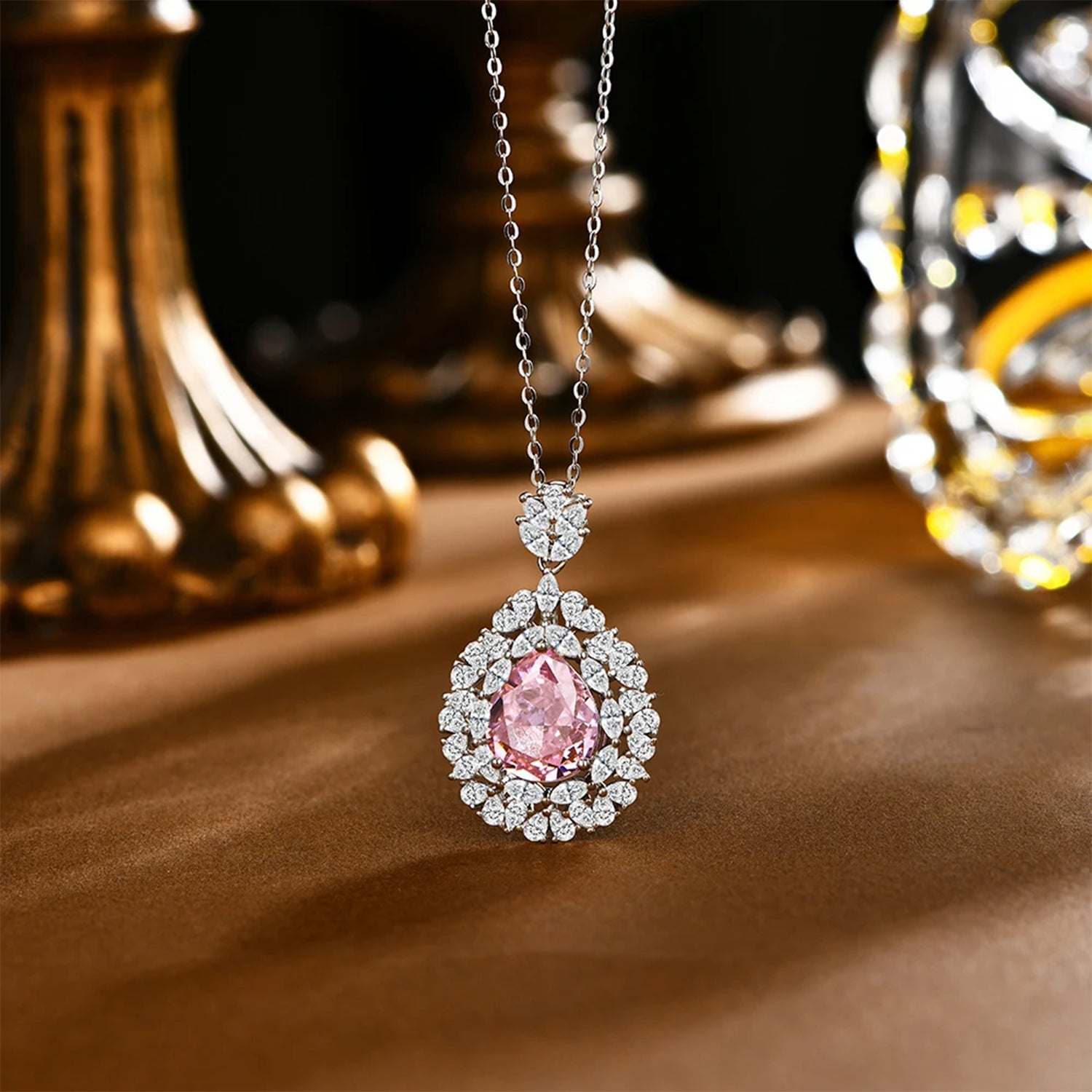 Regalia Marquise Zircon Necklace
