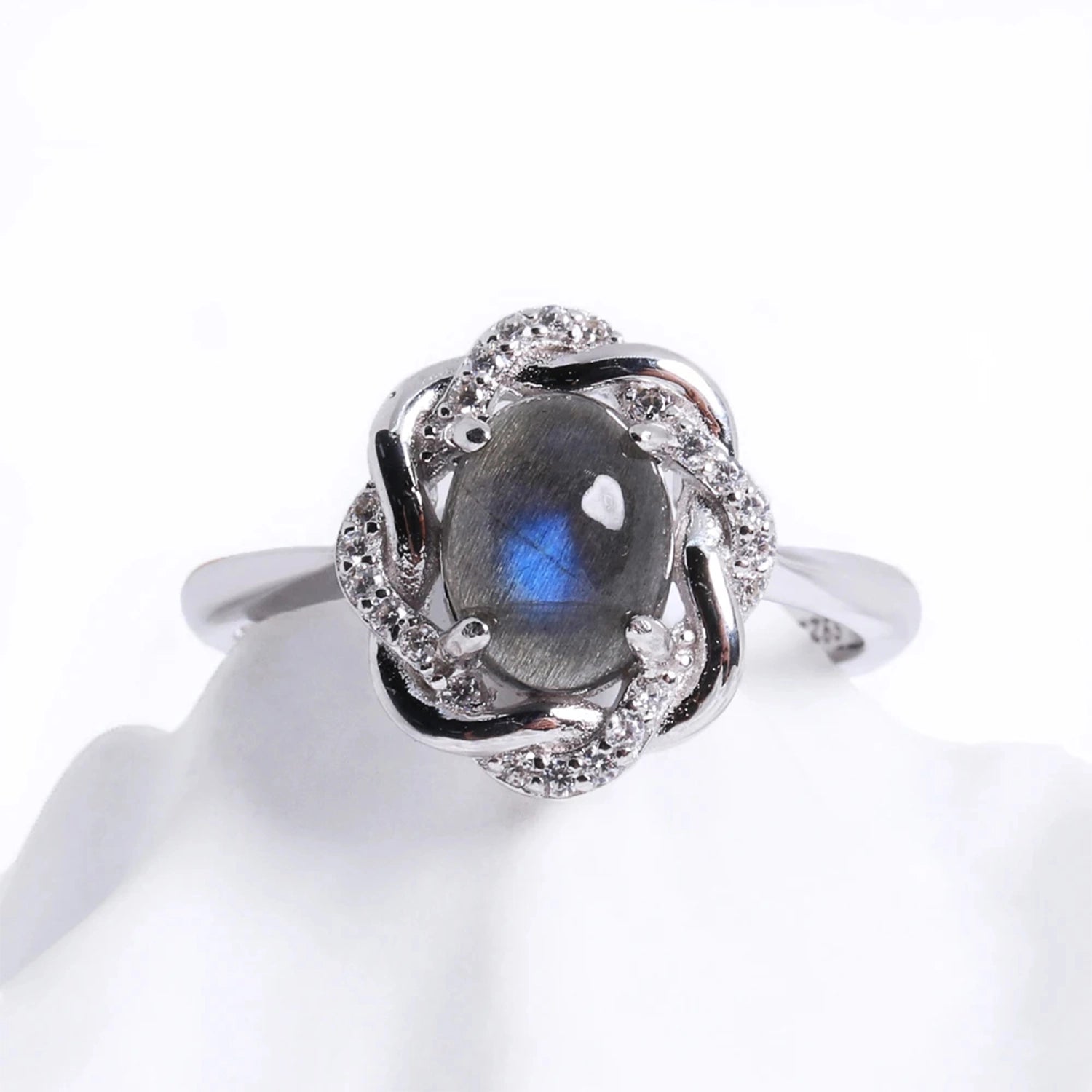 Blue Labradorite Jewelry Set