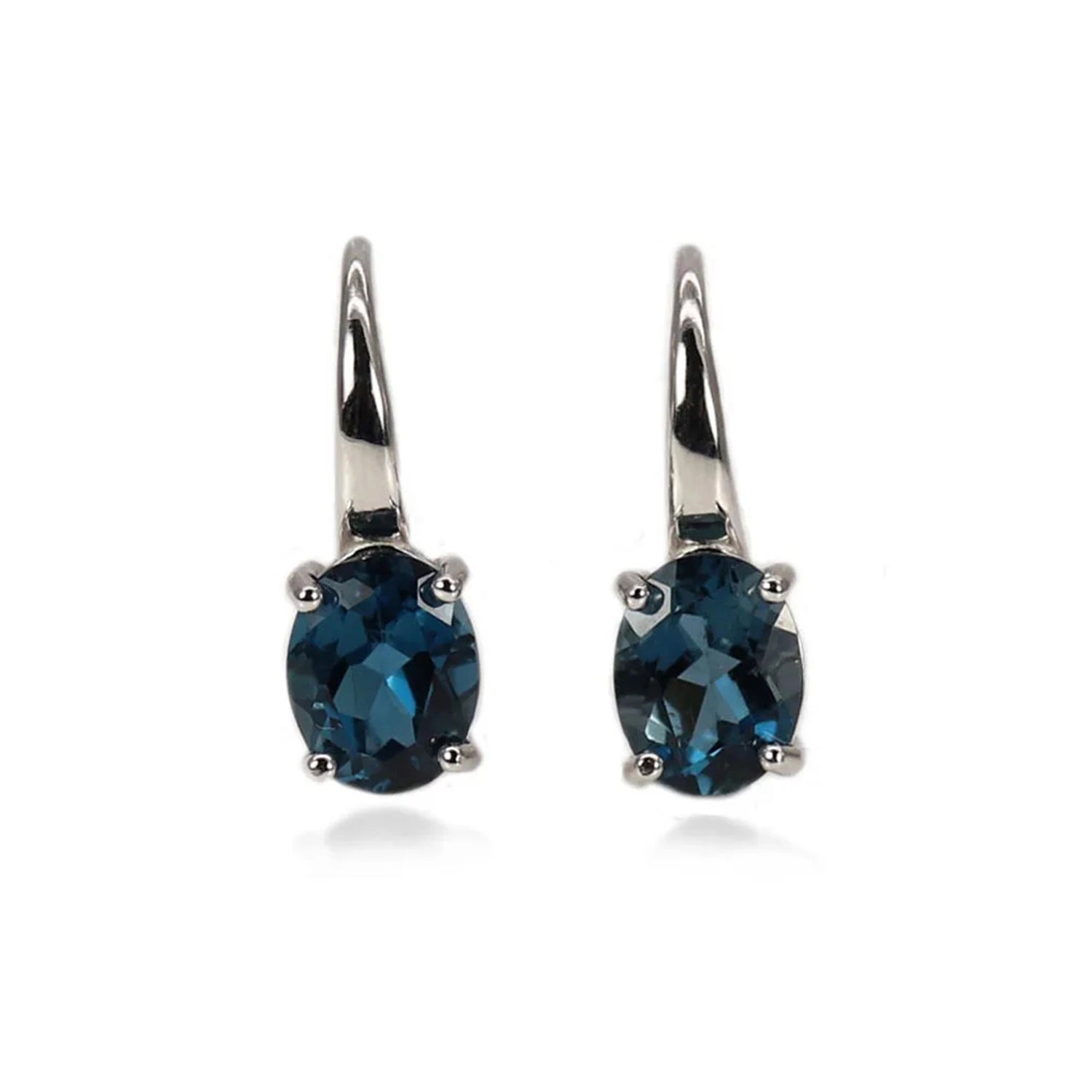 London Blue Topaz Drop Earrings