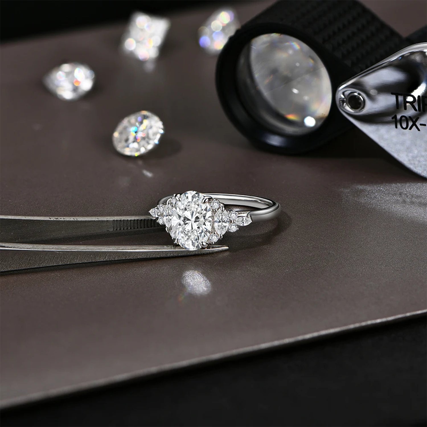 Golden Empress Moissanite Wedding Ring