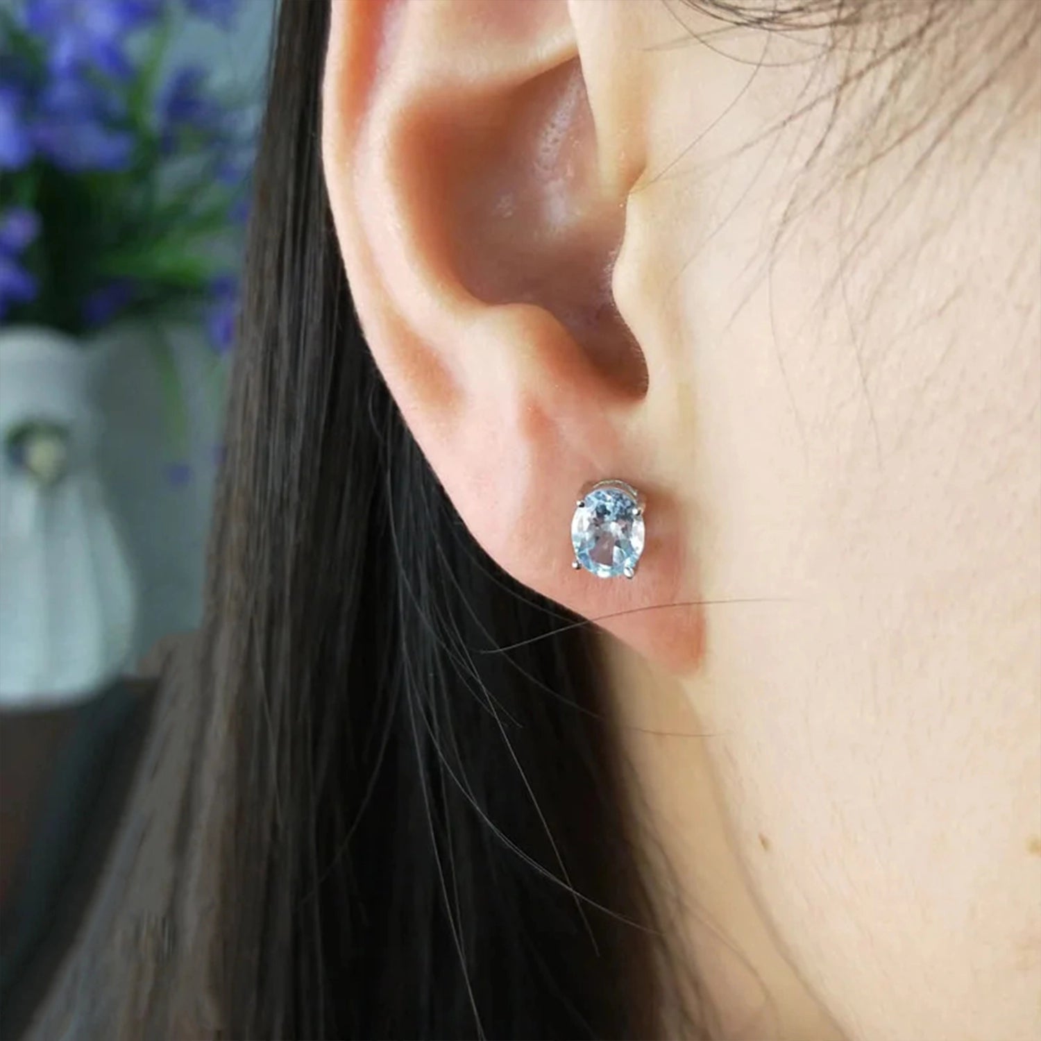 Aquamarine Classic Drop Earrings