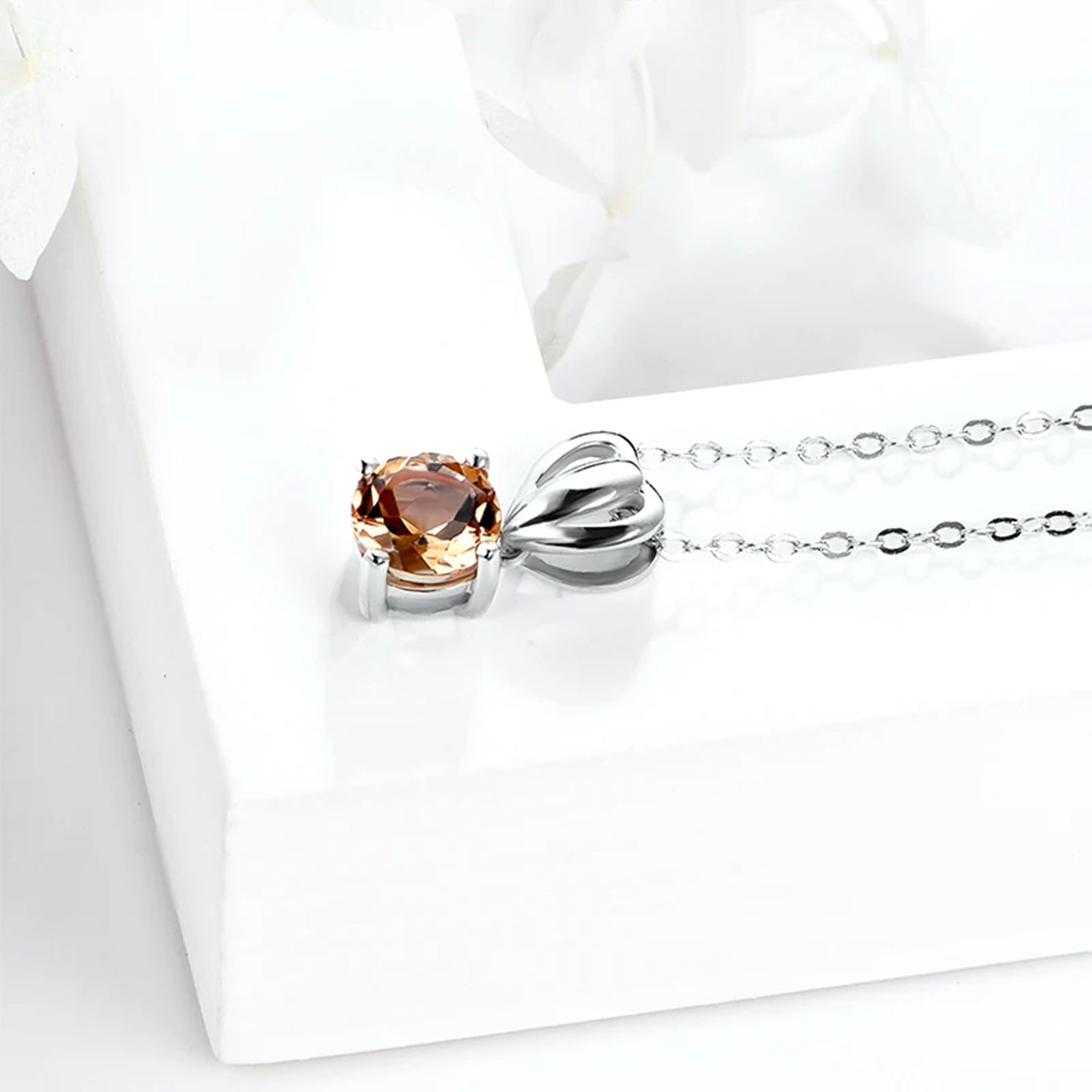 Color-Change Diaspore (Zultanite) Pendant Necklace