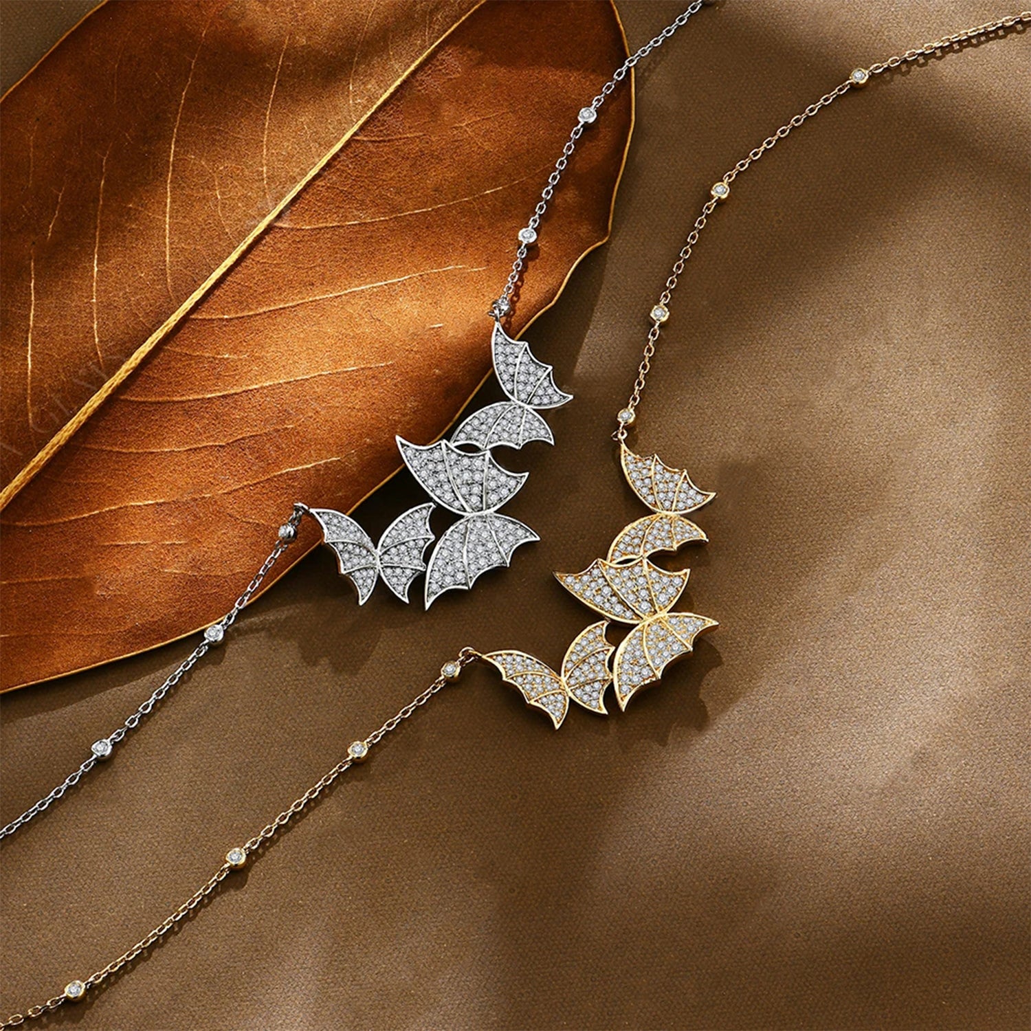 Elysian Butterfly Moissanite Necklace