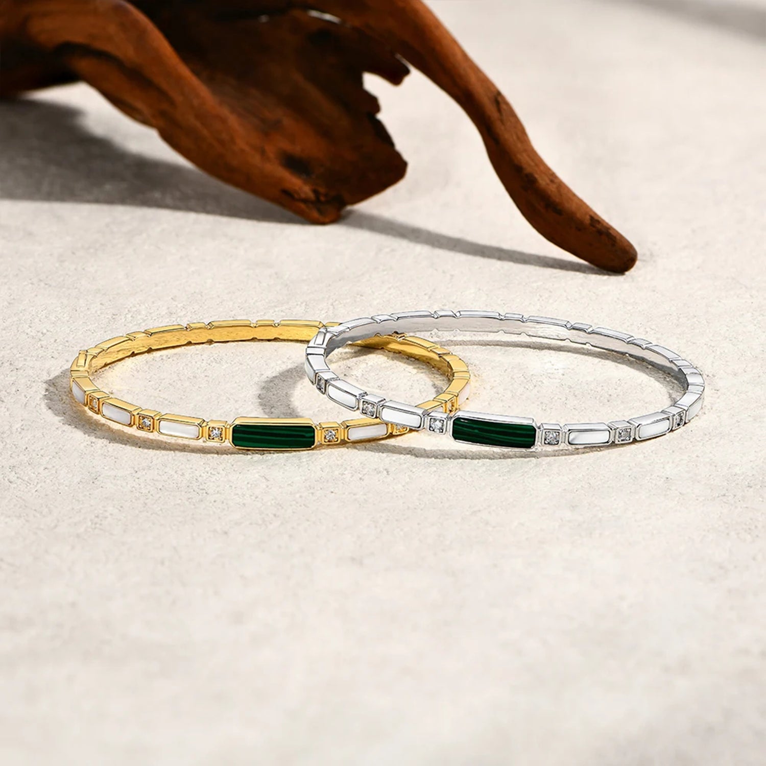 Memovra Tanzanite & Sapphire Gemstone Bracelet