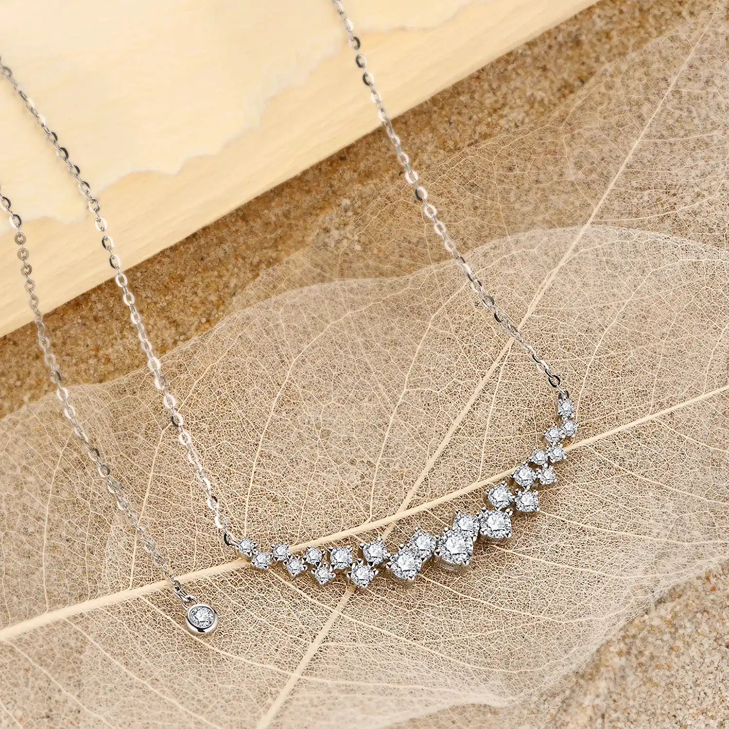 Eternal Star Moissanite Pendant Necklace