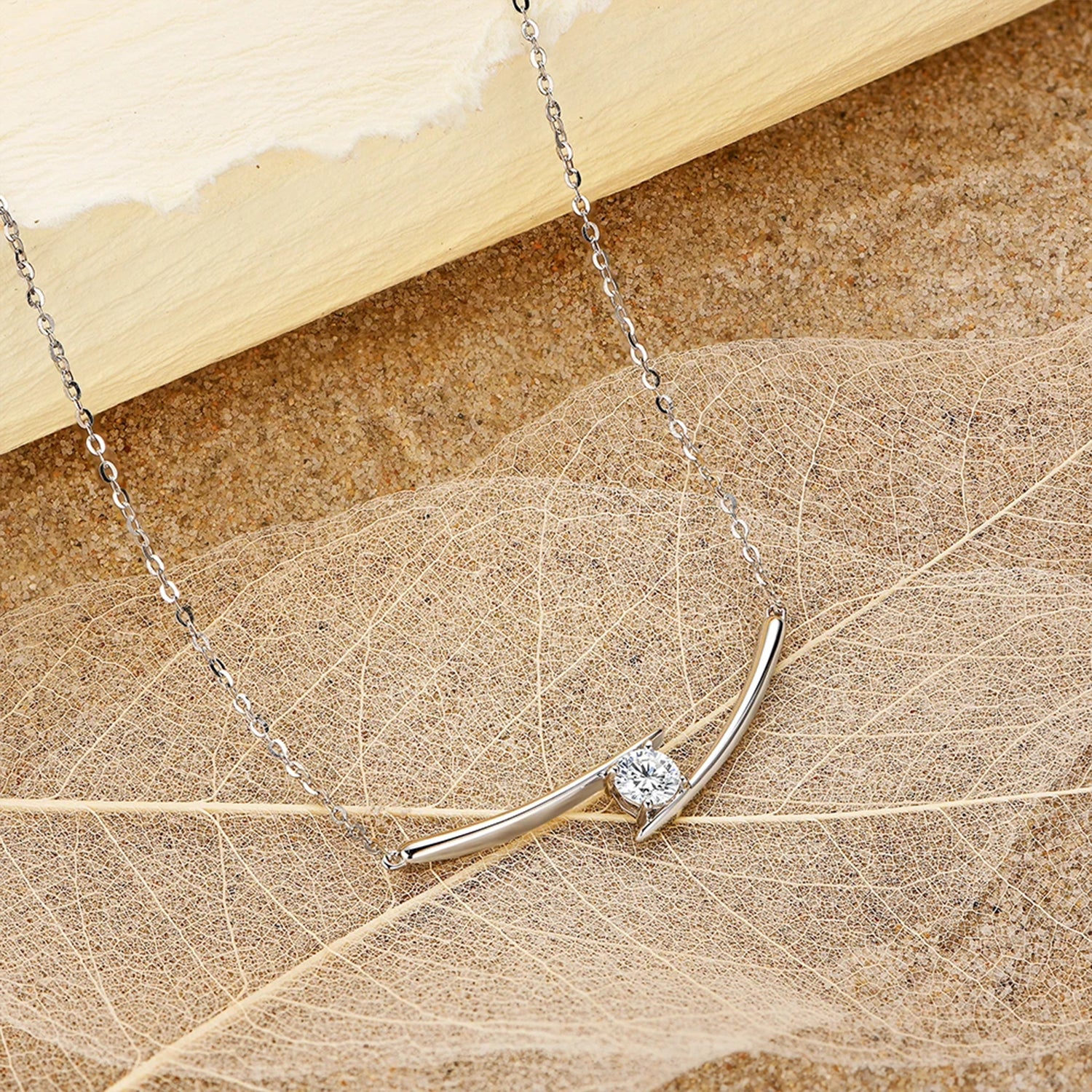 Memovra Luxe Moissanite Diamond Necklace