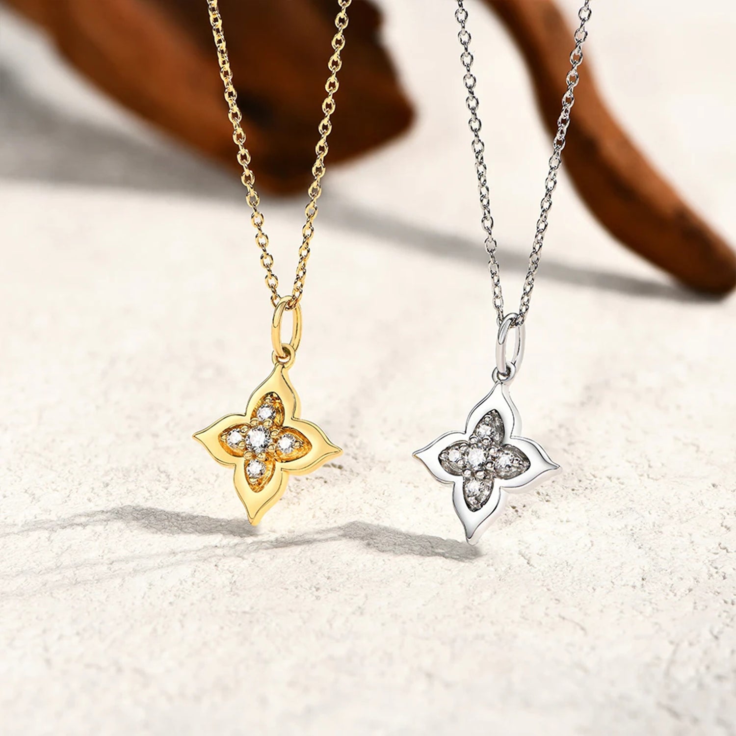 Luminous Glow Moissanite Pendant Necklace